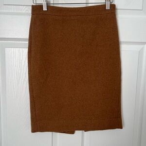 J. Crew Women's Tan Pencil Skirt